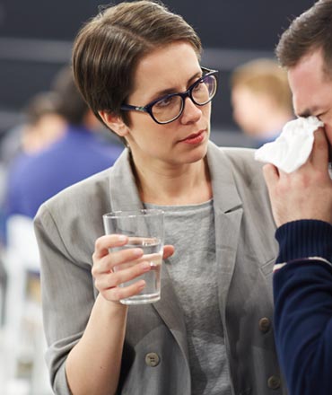 group therapy session focused on trust hope and purpose