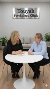 clinical team collaborating at Touyeh Psychology Clinic